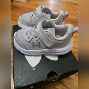 Under Armour Kids' Gray Sneakers
